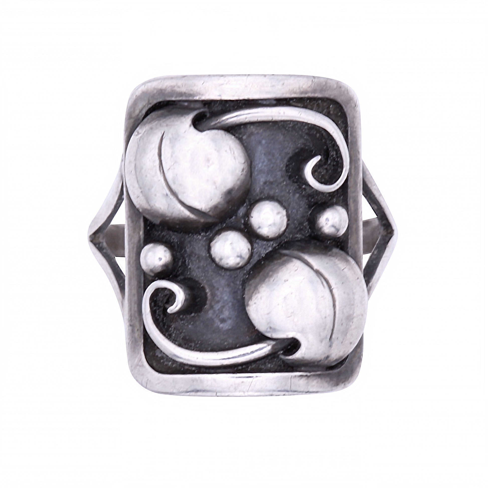 Vintage Niels Erik From Denmark Sterling Ring Full