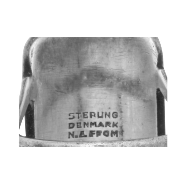 Vintage Niels Erik From Denmark Sterling Ring Signature