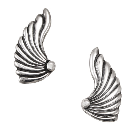 Mexico Sterling Silver Vintage Earrings