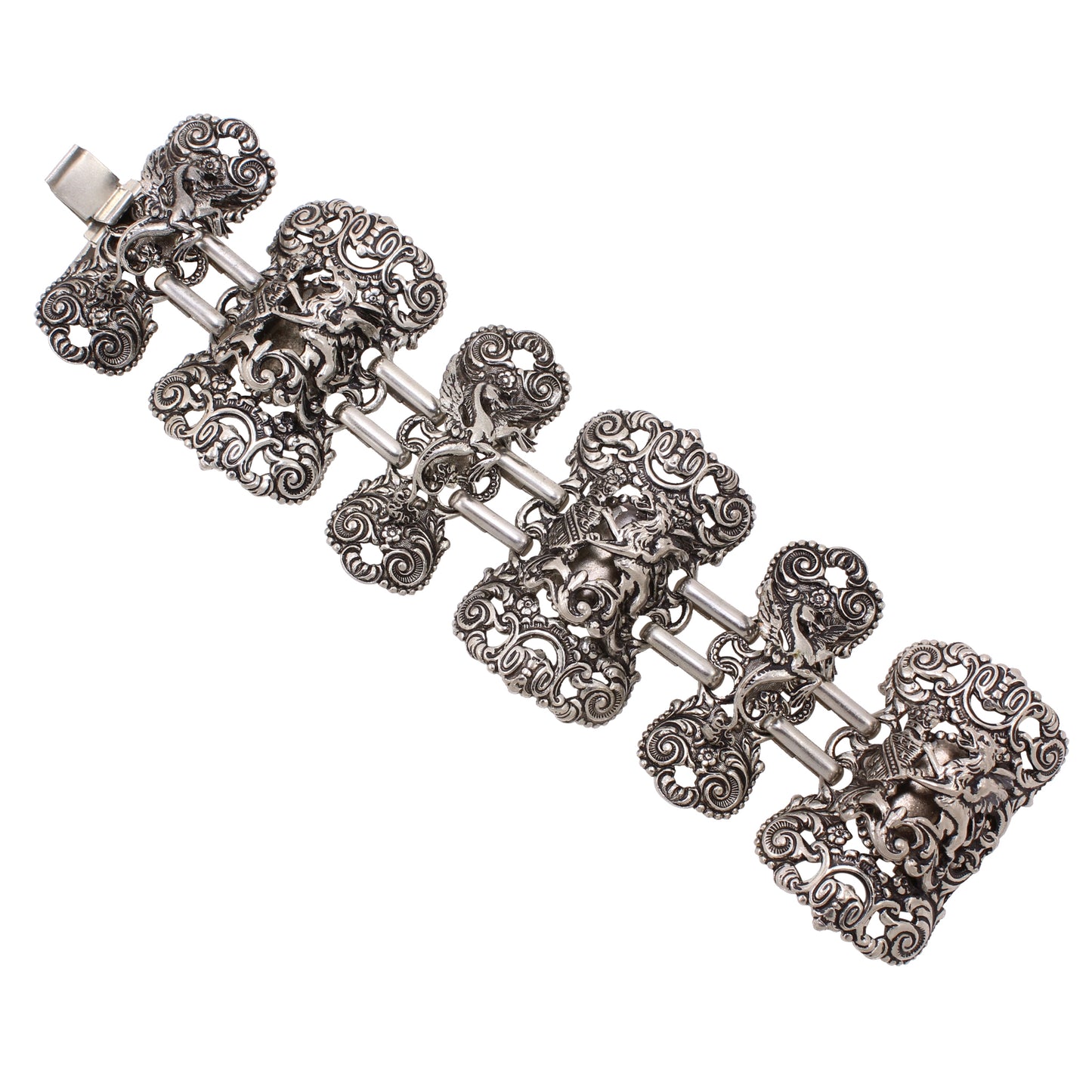 Napier Griffin Sea Serpent Dragon Bracelet Front