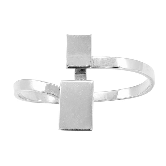 Vintage Geometric Sterling Silver Vintage Bracelet