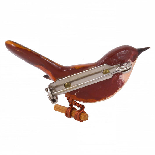 Takahashi Wren Bird Vintage Pin