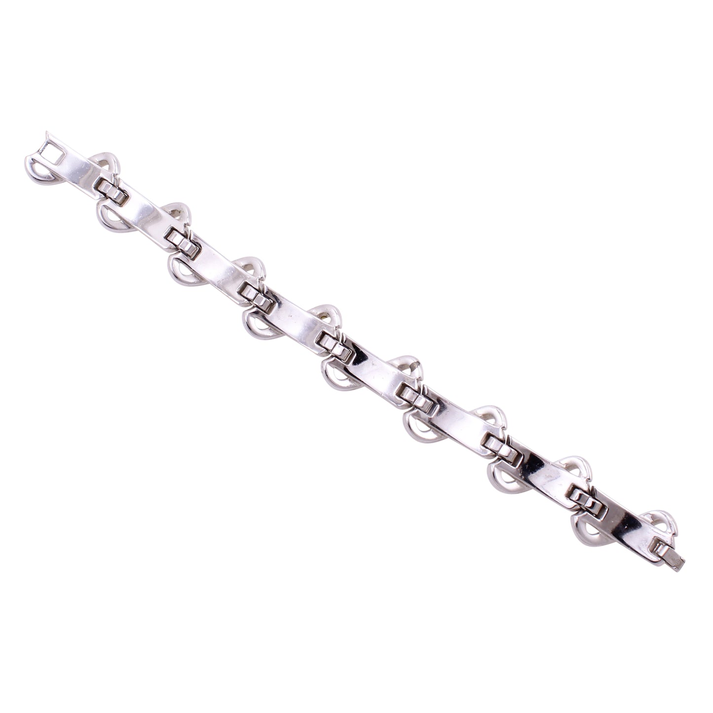 Trifari Sparkling Rhinestone Bracelet Back