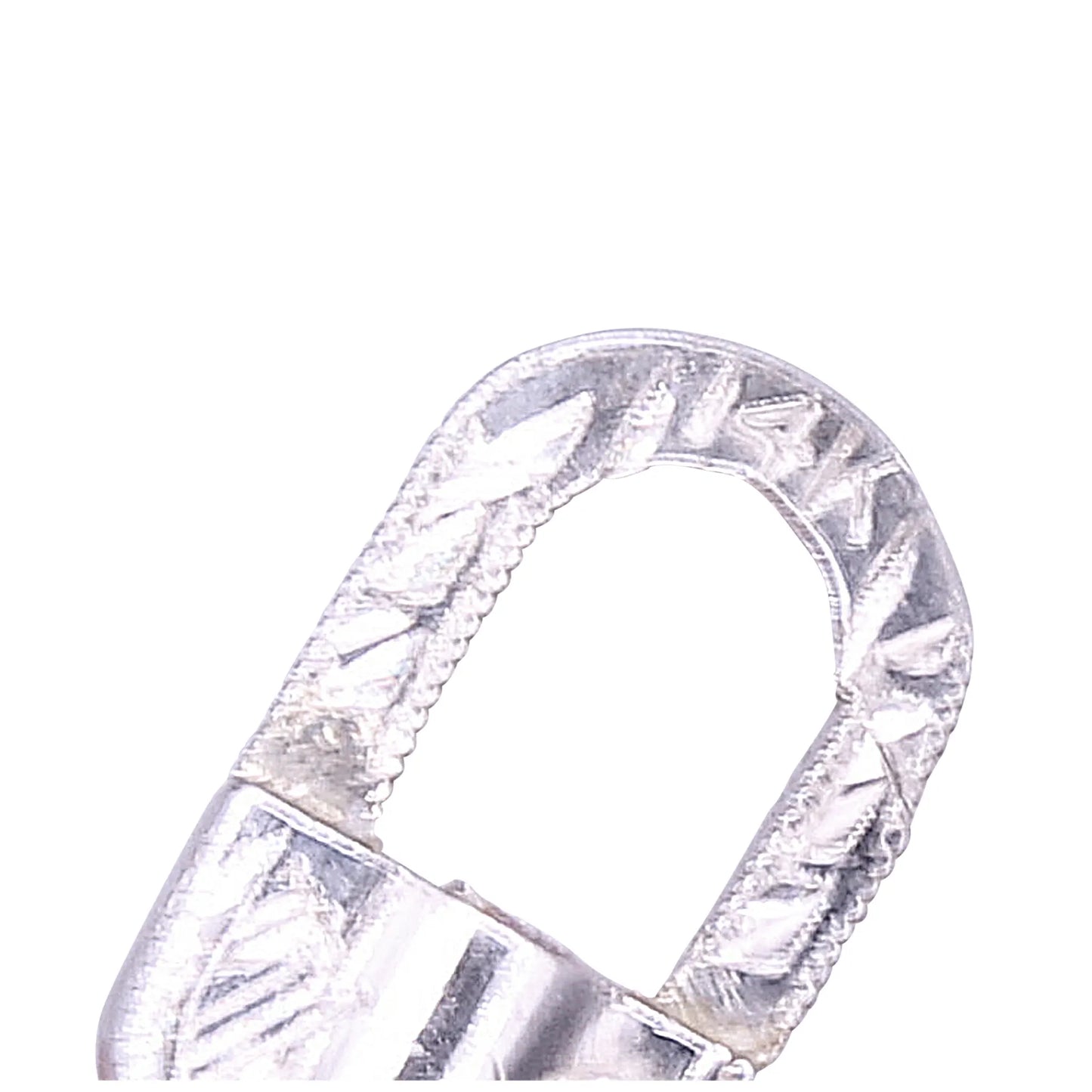 Art Deco 14k Gold, Diamond and Rock Crystal Filigree Bracelet Mark