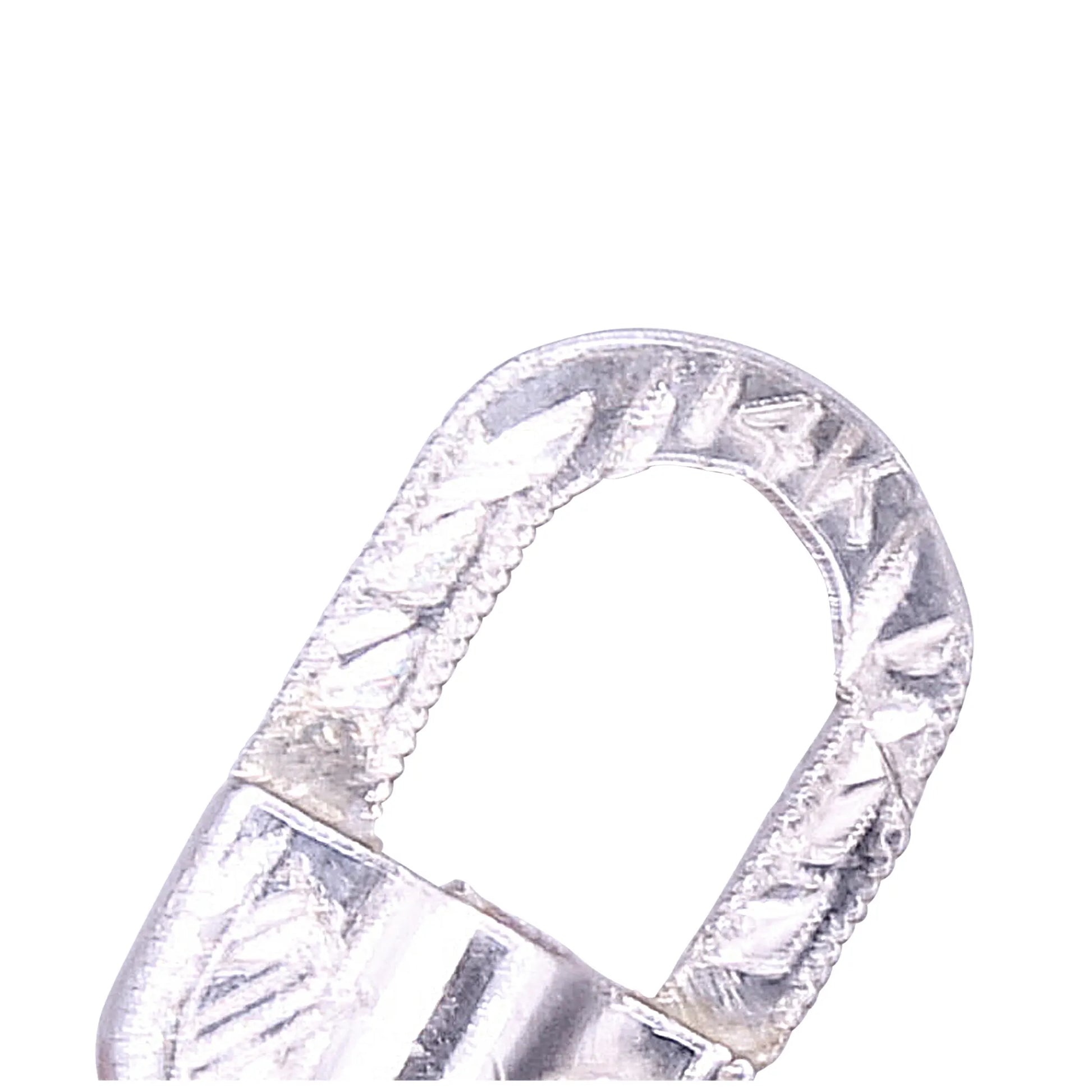 Art Deco 14k Gold, Diamond and Rock Crystal Filigree Bracelet Mark