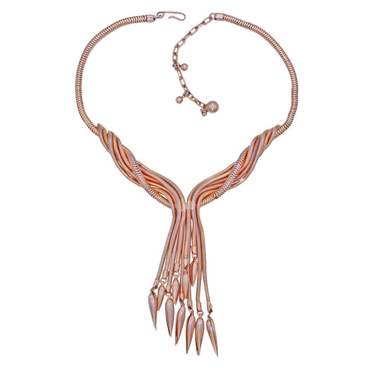 Jewels by Julio Gas Pipe Chain Necklace Front
