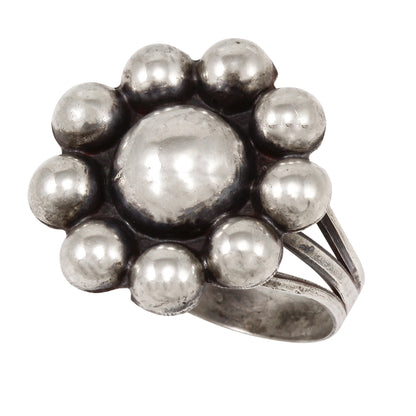 Navajo Sterling Silver Bump Ring
