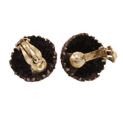 Stephen Dweck Sterling Bronze Finish Earrings