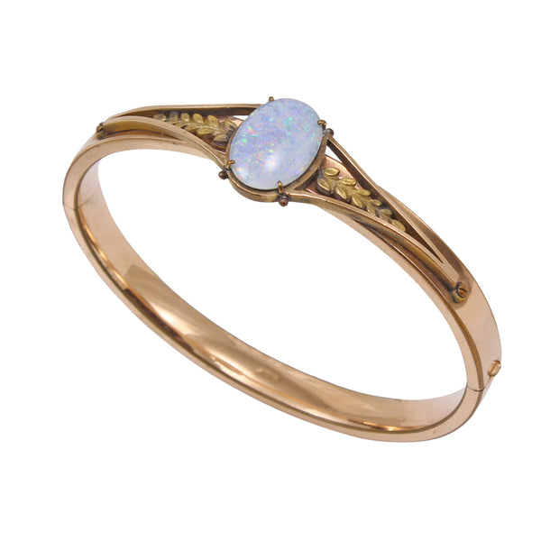 Victorian Opal Gold Filled Bracelet Front