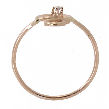 Question Mark 10k Gold Conversion Ring Side