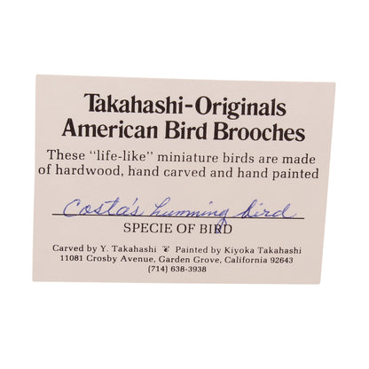 Apparel & Accessories > Jewelry > Brooches & Lapel Pins Card