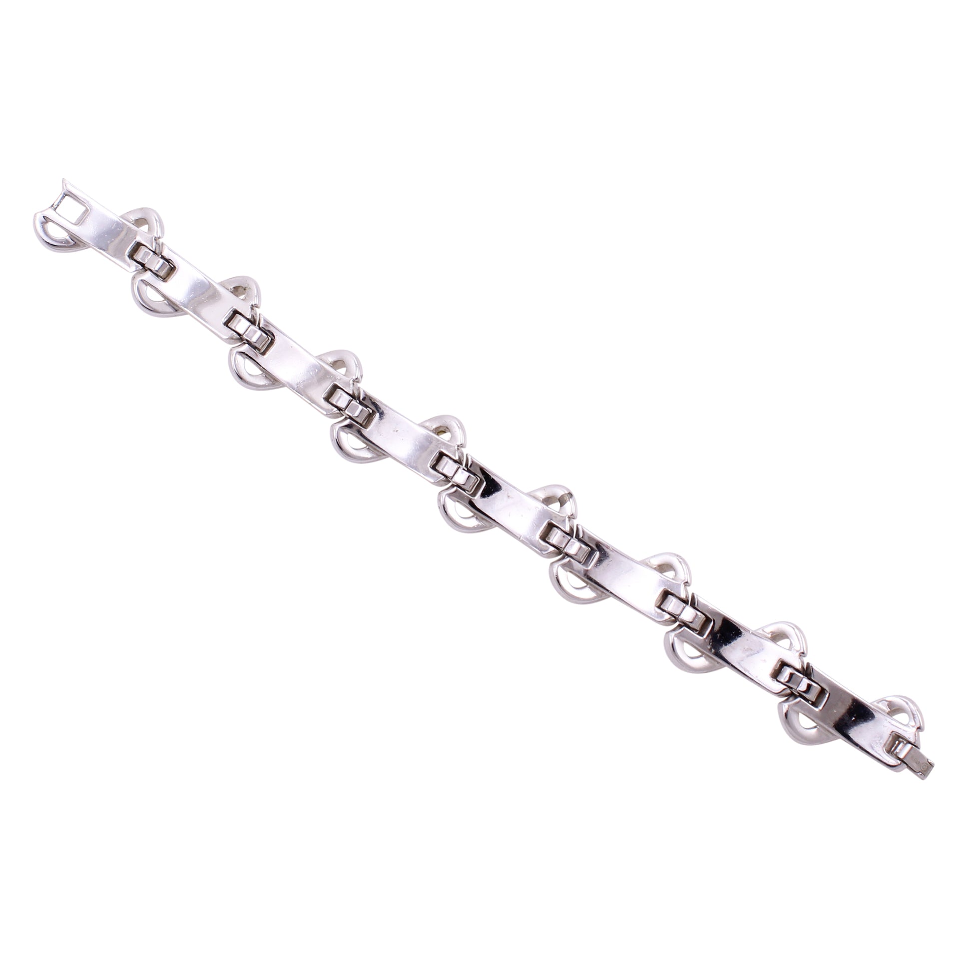 Trifari Sparkling Rhinestone Bracelet Back