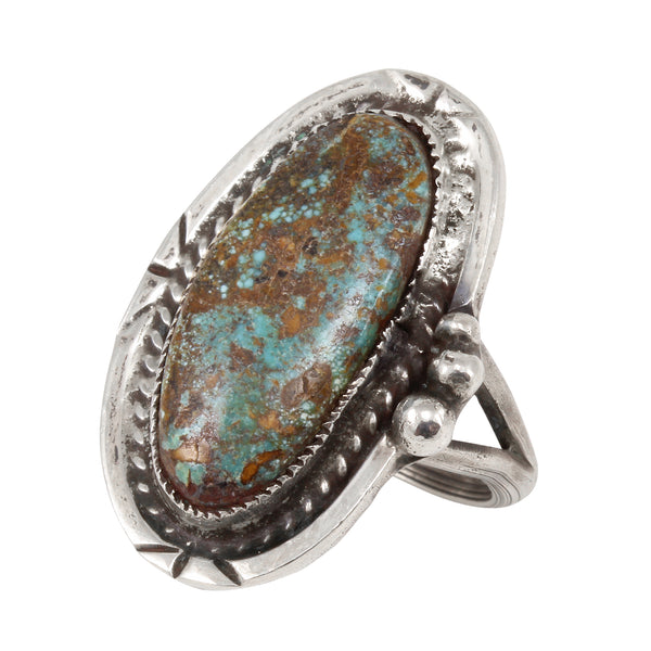 Native American Turquoise Sterling Ring