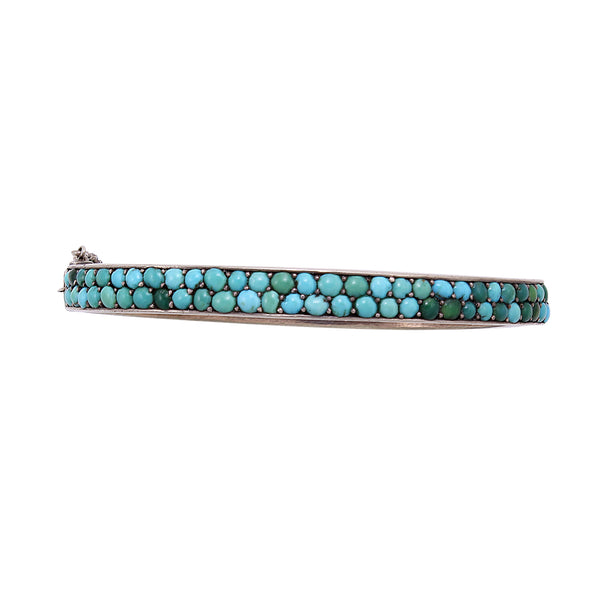 Victorian Vermeil Persian Turquoise Bracelet Side
